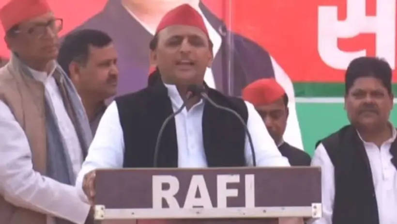 UP Chunav 2022: रायबरेली में अखिलेश का भाजपा का वार, कहा  गर्मी निकालने वालों की निकली भाप