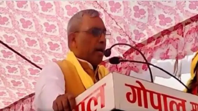 यूपी चुनाव: राजभर का CM योगी पर हमला, बोले  गद्दी से उतार कर वहां भेजेंगे, जहां भीख मांगने की ट्रेनिंग दी जाती