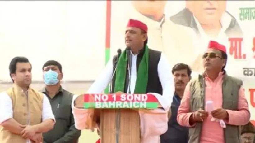 यूपी चुनाव: SP अध्यक्ष अखिलेश ने भाजपा पर किया जोरदार हमला, बोले   हारने के बाद मैदान में खिसिया रहे BJP वाले