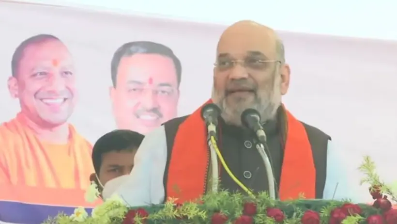 यूपी चुनाव: अमित शाह ने अखिलेश पर बोला हमला, कहा  भाजपा का विरोध करने वालों की आंख पर लगा है एक चश्मा