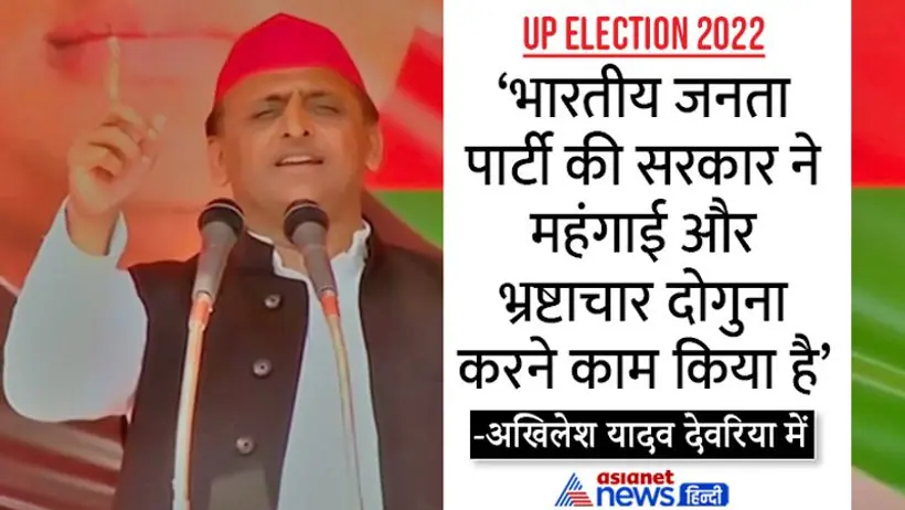 यूपी चुनाव: अखिलेश यादव ने CM योगी पर साधा निशाना, कहा  बाबा मुख्यमंत्री की शक्ल पर 12 बजे
