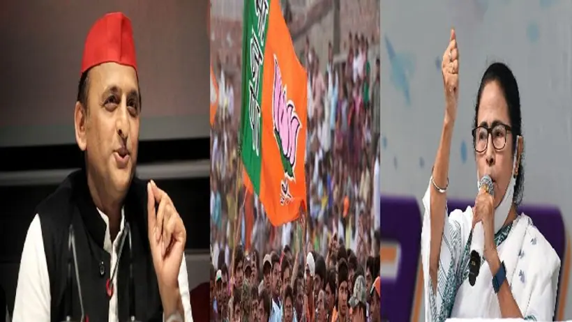 यूपी चुनाव: अखिलेश ने ममता बनर्जी को काले झंडे दिखाने पर ली चुटकी, कहा  BJP के बिगड़े हालात, दीदी भइया हैं साथ