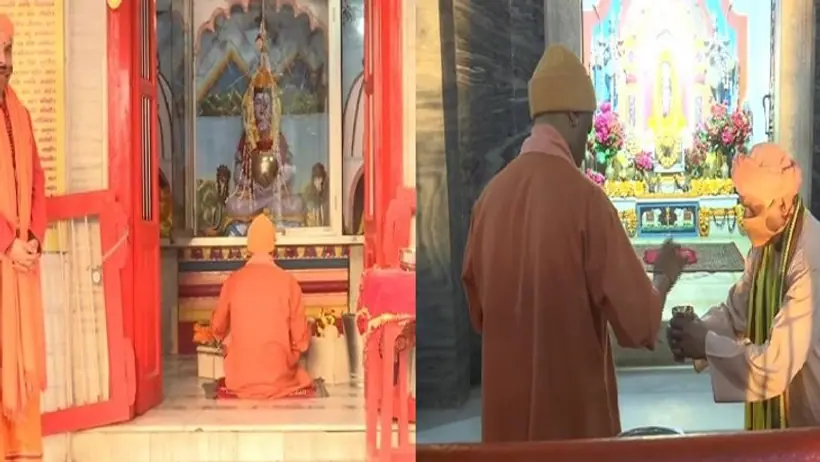 यूपी में सातवें चरण के मतदान के बीच CM योगी ने गोरखनाथ मंदिर में की पूजा अर्चना, मतदाताओं से की अपील