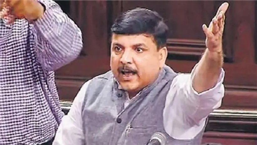 राज्यसभा में AAP सांसद संजय सिंह ने उठाया किसान आत्महत्या का मामला, कहा  योगी सरकार में अन्नदाता सुरक्षित नहीं