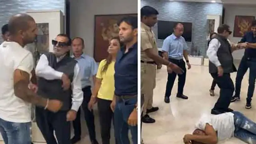 लात घूंसा मारकर शिखर धवन को पापा ने निकाला घर से बाहर, खिलाड़ी ने खुद शेयर किया यह मजेदार वीडियो