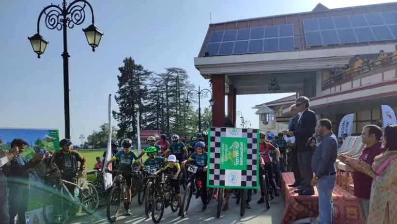 International Olympic Day पर 1st MTB हिमाचल माउंटेन साइकिलिंग फेस्टिवल का आयोजन