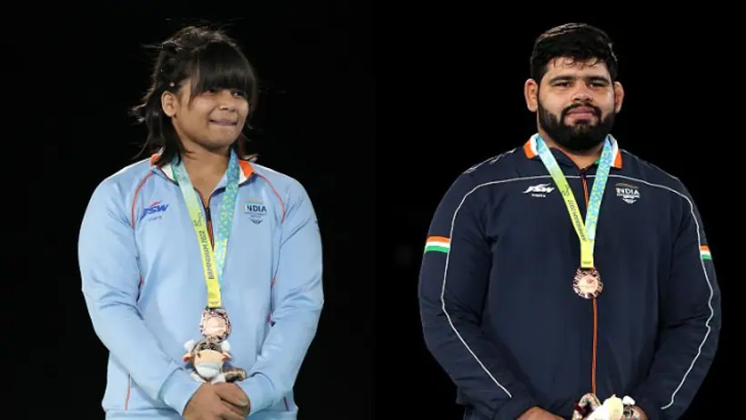 Commonwealth Games 2022 India s Mohit Grewal and Divya Kakran won Bronze medal in wrestling spb