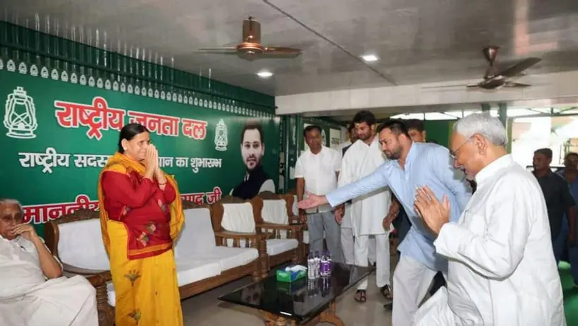 नीतीश कुमार को समर्थन देने के बाद तेजस्वी का बड़ा आरोप  गठबंधन वाली पार्टी को खत्म कर देती है BJP
