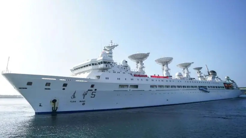 भारत की चिंताओं को दरकिनार कर Chinese Spy ship Yuan Wang 5 पहुंचा श्रीलंका के हंबनटोटा पोर्ट