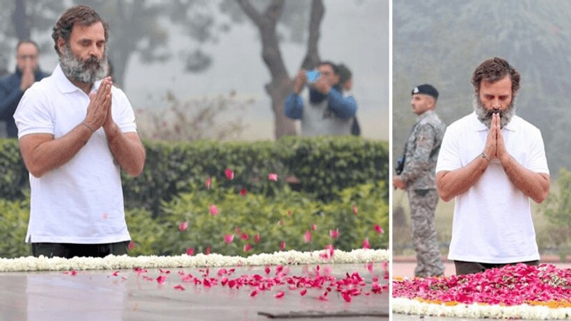  भारत जोड़ो यात्रा से ब्रेक लेकर अटलजी को श्रद्धांजलि देने पहुंचे राहुल गांधी, BJP ने उठाया बड़ा सवाल