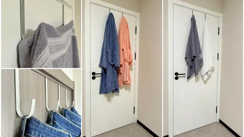 Is it good or bad to hang cloth behind door Vastu