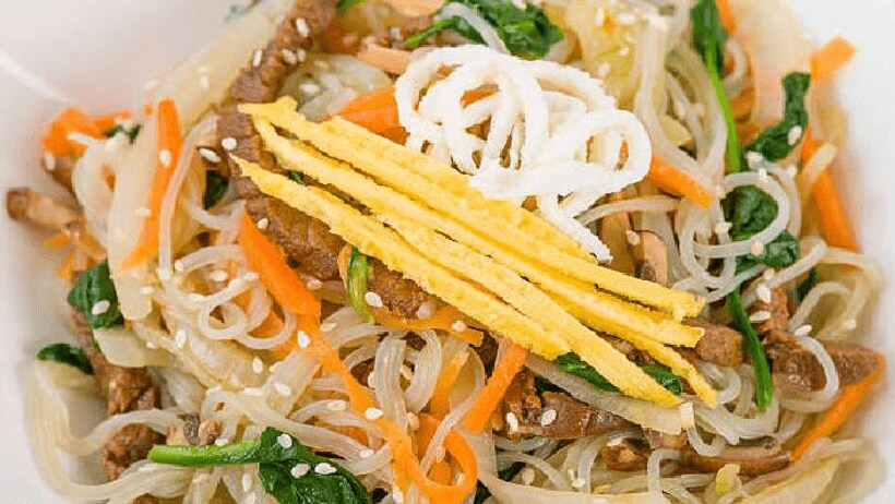 Korean Style Noodles: