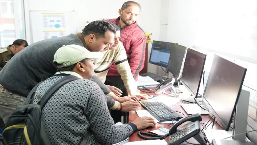 Mock drill organized on forest fire control was reviewed