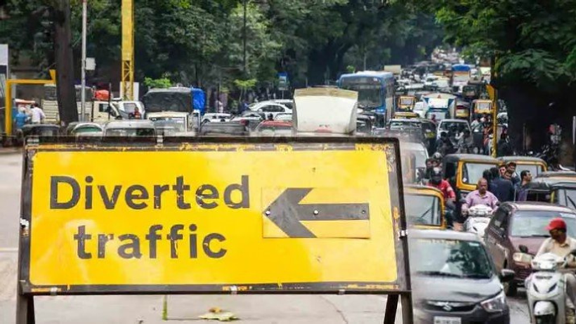 traffic diversion lucknow budget session 2025 vidhan sabha route changes