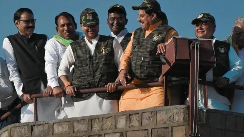 CM Mohan Yadav Tiger