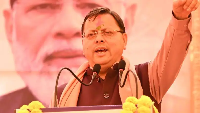 CM Pushkar Dhami