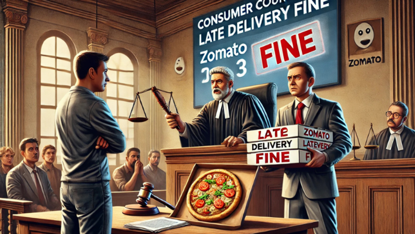 MP News zomato late delivery fine consumer court case online food order