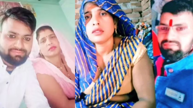 aligarh bride mother elopes with groom viral wedding drama love affair news 