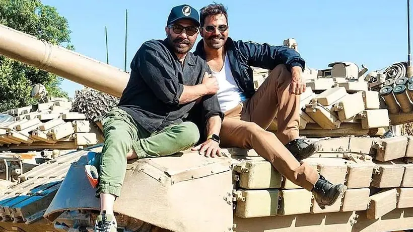 sunny deol border 2 look revealed actor shooting movie at dehradun