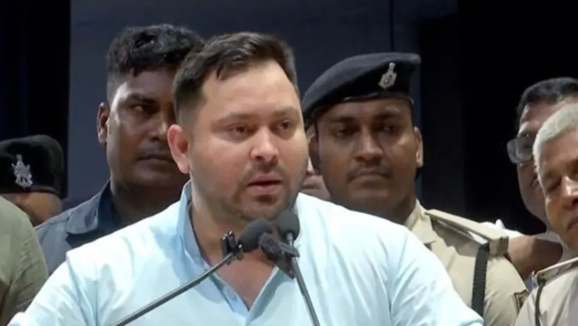 Rashtriya Janata Dal leader (RJD) Tejashwi Yadav