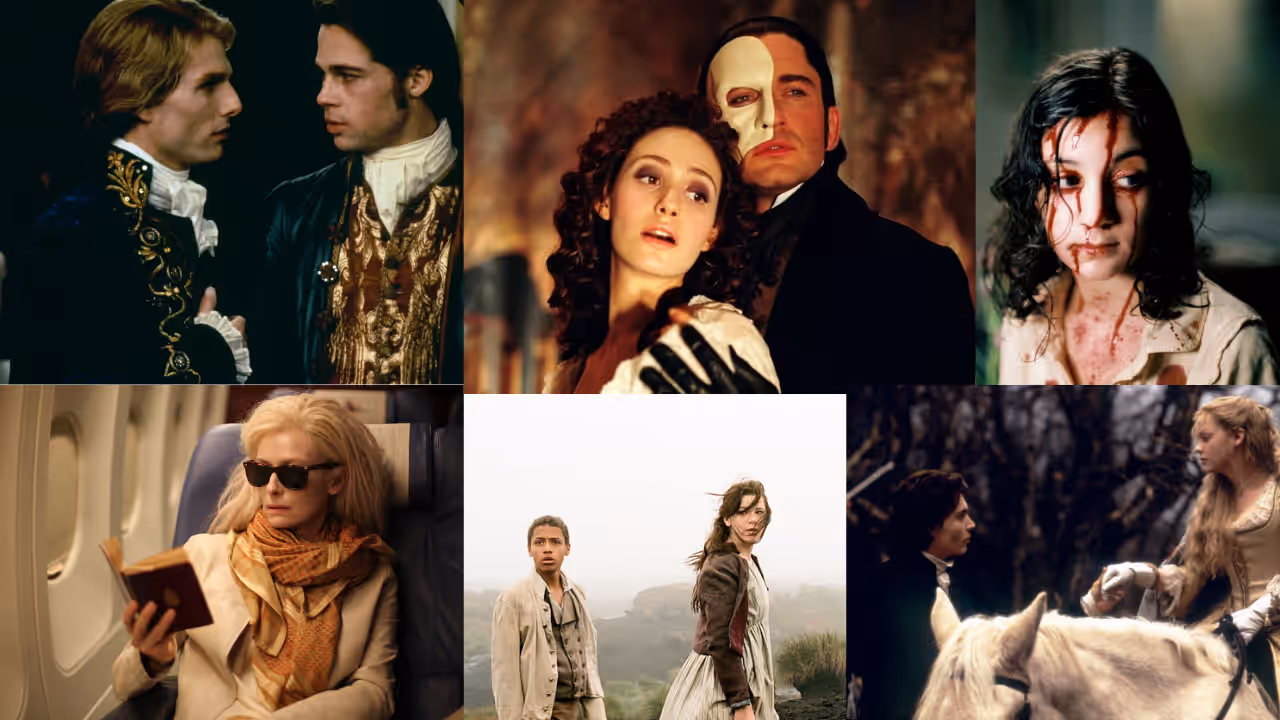 Top Gothic Romance Films for Dark-Hearted Lovers Top Gothic Romance Films for Dark-Hearted Lovers