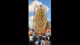ಡಿಕೆಶಿಯ 100 ಅಡಿ ಕಟೌಟ್‌ಗೆ ಹೂವಿನ ಶೃಂಗಾರ