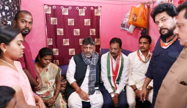 ಭರತ್‌ ರೆಡ್ಡಿ ಸಮರ್ಥನೆಗೆ ಬಳ್ಳಾರಿಗೆ ಬಂದ್ರಾ ಉಪ ಮುಖ್ಯಮಂತ್ರಿ ಡಿ.ಕೆ. ಶಿವಕುಮಾರ ?