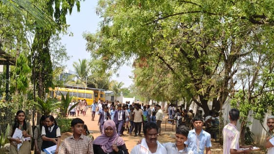 ಕಂಪ್ಲಿಯಲ್ಲಿ ಎಸ್ಸೆಸ್ಸೆಲ್ಸಿ ಪರೀಕ್ಷೆ ಶಾಂತಿಯುತ