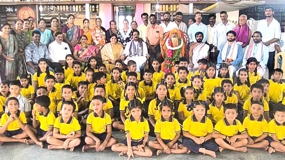 ದೊಡ್ಡಣ್ಣಗುಡ್ಡೆ ಶ್ರೀ ದುರ್ಗಾ ಆದಿಶಕ್ತಿ ಕ್ಷೇತ್ರಕ್ಕೆ ಎಂಟೆಕ್ ಬಾಬಾ ಭೇಟಿ